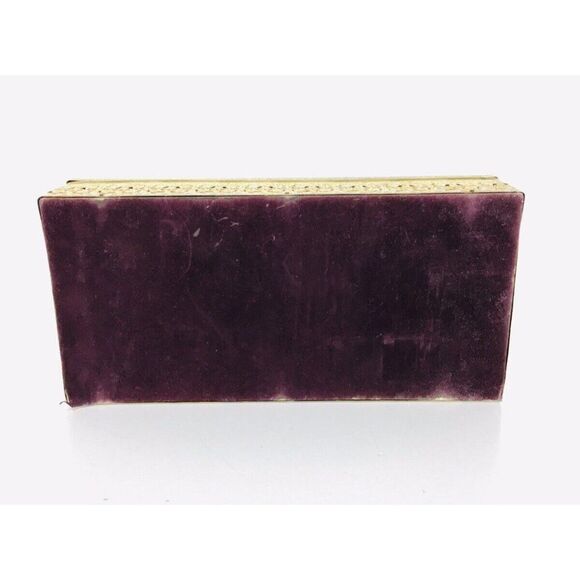 Vintage Hollywood Regency Gold Filigree Tissue Box Holder Baroque Rococo - Picture 12 of 12